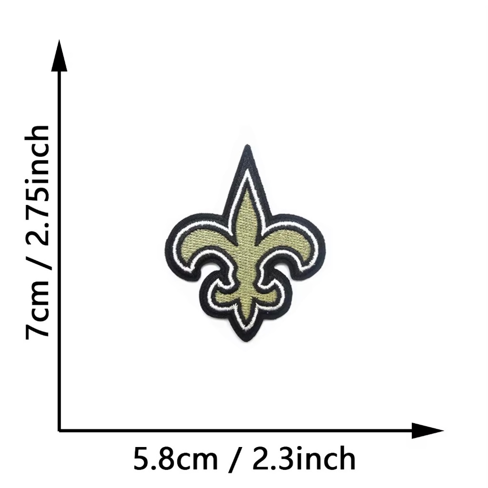 New Orleans Saints NFL Patches DIY Football All Teams Embroidered